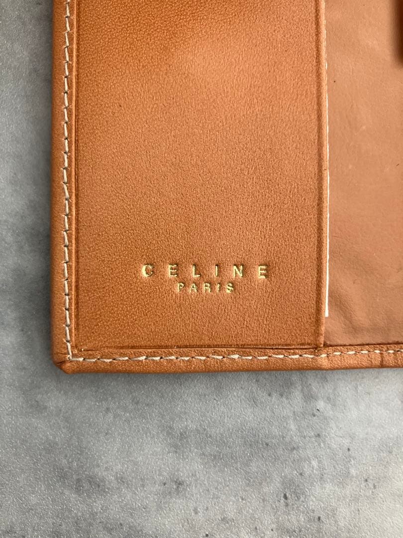 【箱付】CELINE マカダム柄 キーケース