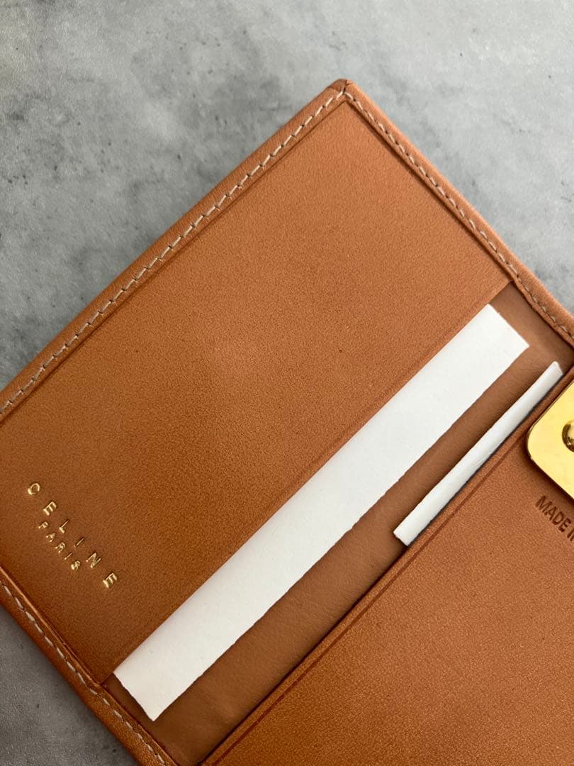 【箱付】CELINE マカダム柄 キーケース