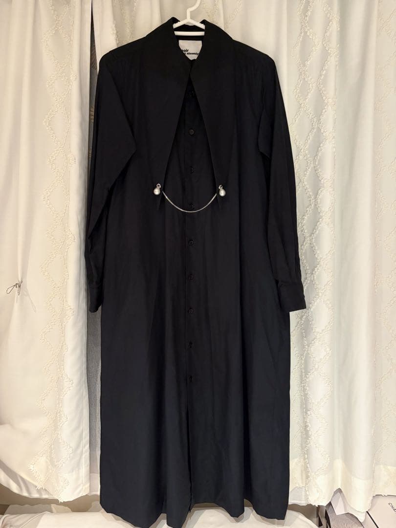 noir kei ninomiya ロングシャツワンピース