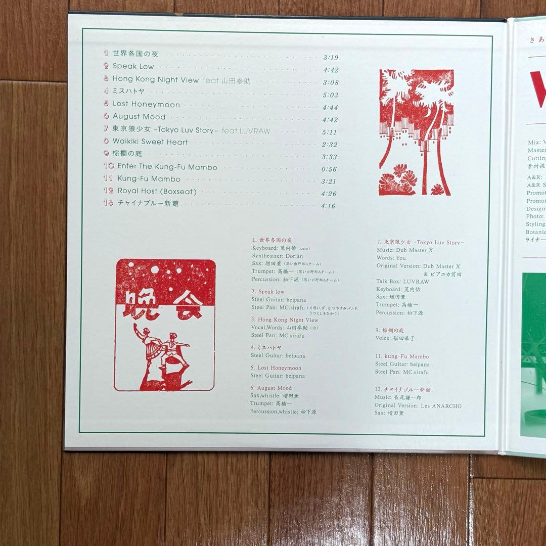 VIDEOTAPEMUSIC/世界各国の夜　アナログレコード（未再生）