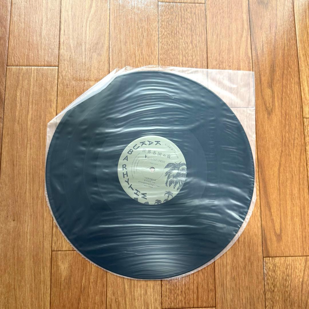 VIDEOTAPEMUSIC/世界各国の夜　アナログレコード（未再生）