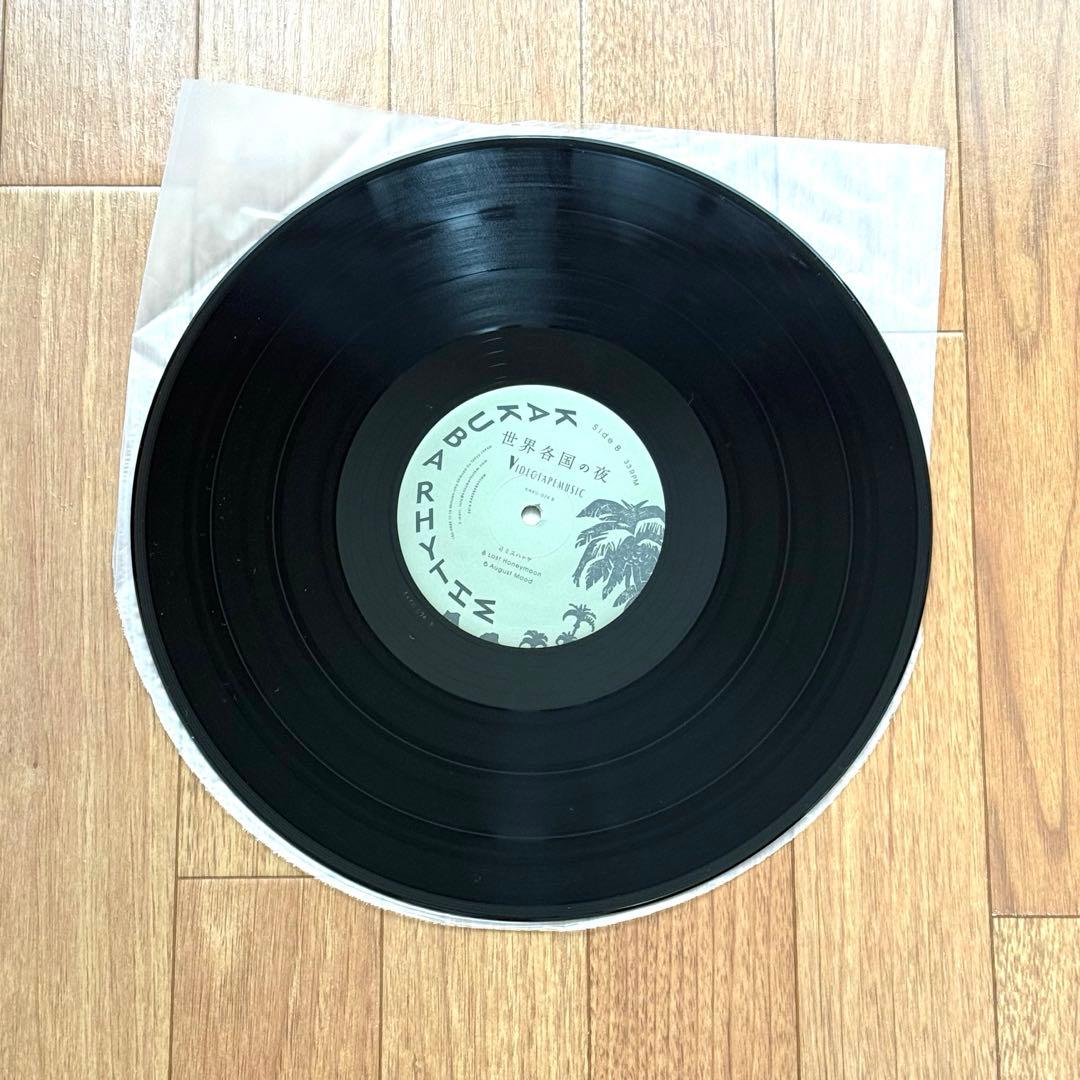 VIDEOTAPEMUSIC/世界各国の夜　アナログレコード（未再生）