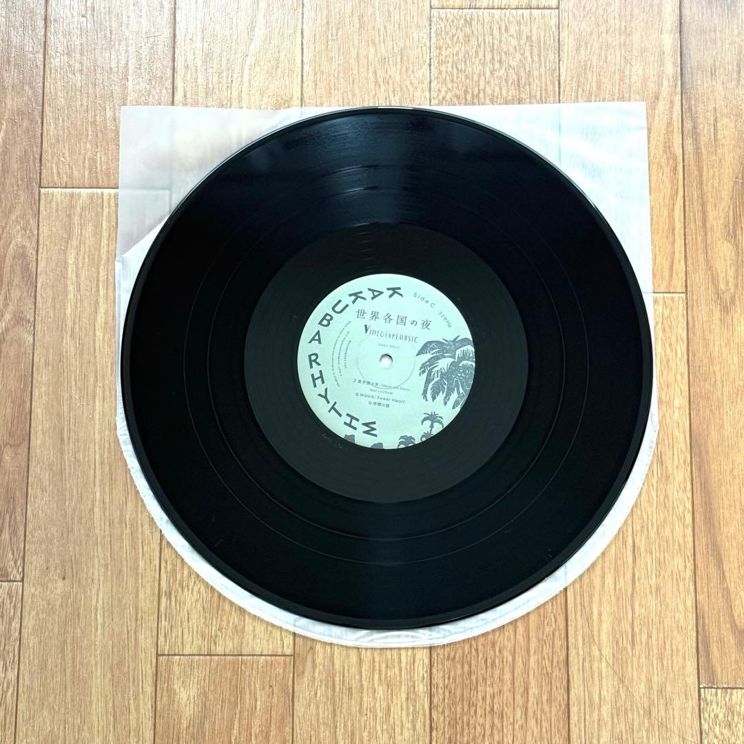 VIDEOTAPEMUSIC/世界各国の夜　アナログレコード（未再生）