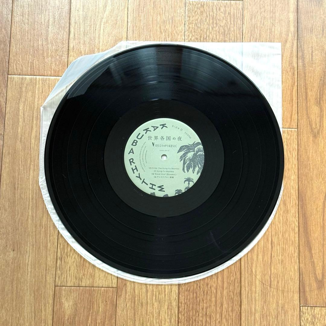 VIDEOTAPEMUSIC/世界各国の夜　アナログレコード（未再生）