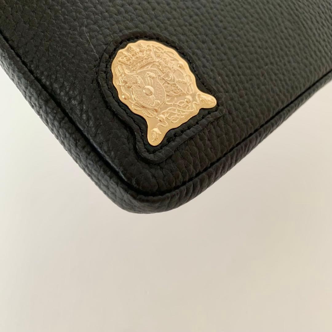 【A.D.M.J.】ADMJ L字ファスナー　ウォレット　スワロフスキー　新品