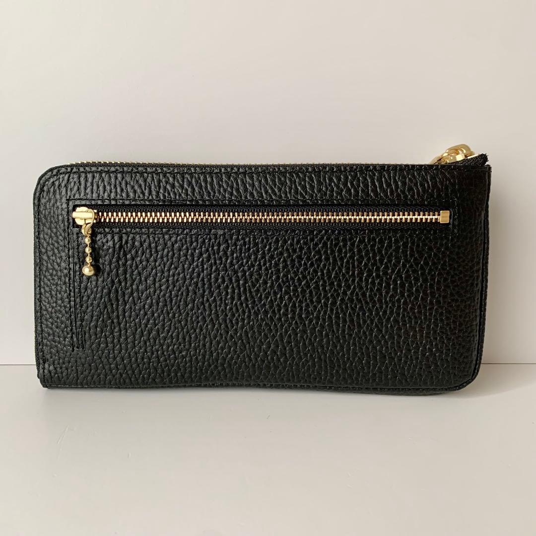 【A.D.M.J.】ADMJ L字ファスナー　ウォレット　スワロフスキー　新品