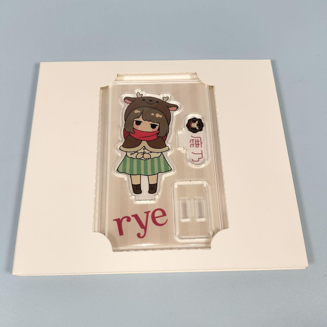鹿乃 　rye　アニメイト限定盤　2CD+特典DVD+アクリルスタンド
