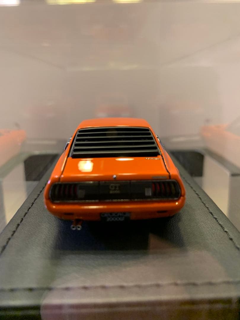 イグニッションモデル　1/43 セリカ　2000GT LB RA25 オレンジ