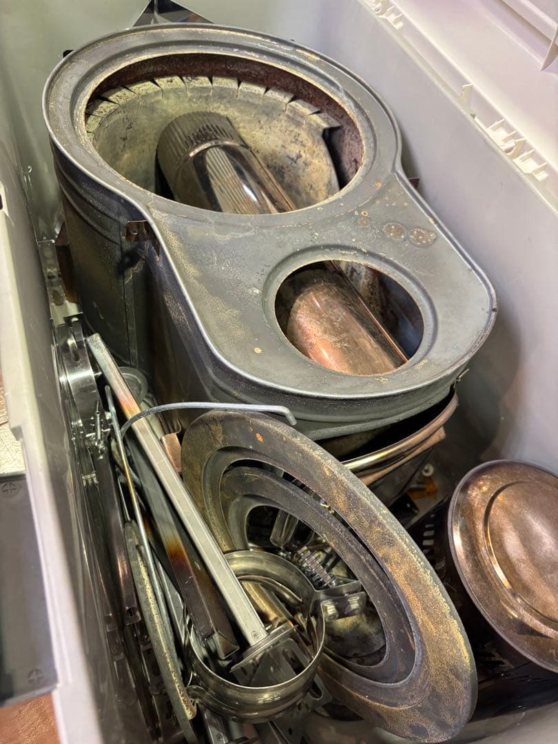 ホンマ製作所 ステンレス 時計型薪ストーブ本体と煙突セット