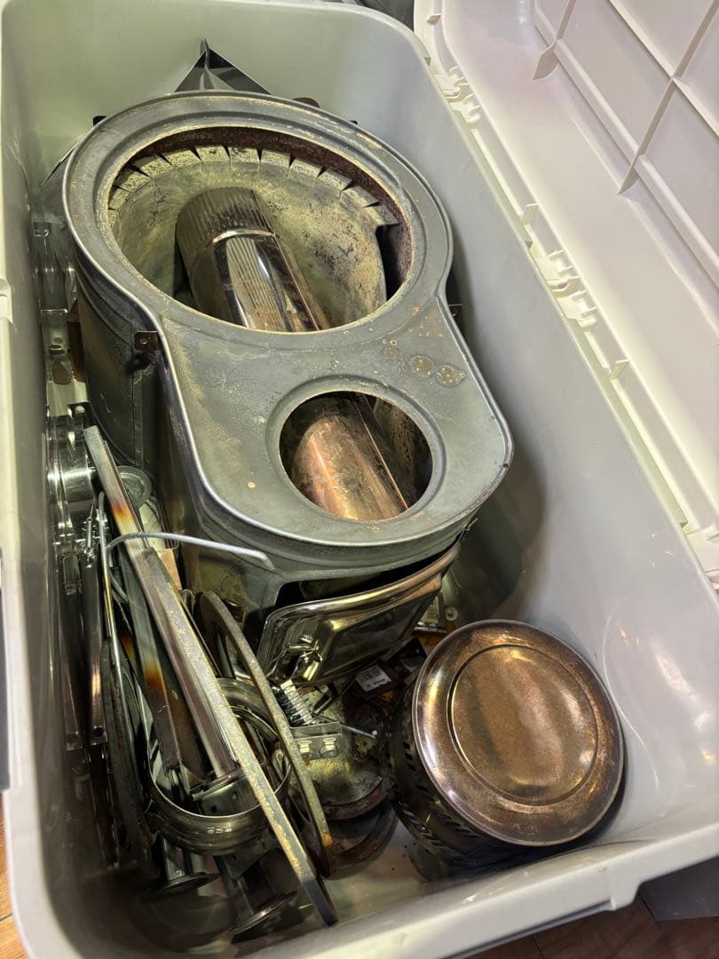 ホンマ製作所 ステンレス 時計型薪ストーブ本体と煙突セット