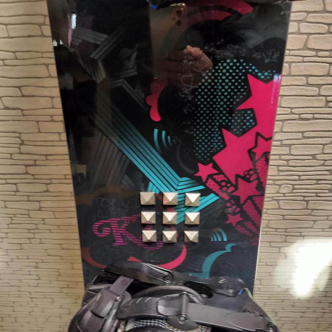 K2 Skyta 143cm × K2 ビンディング レディース