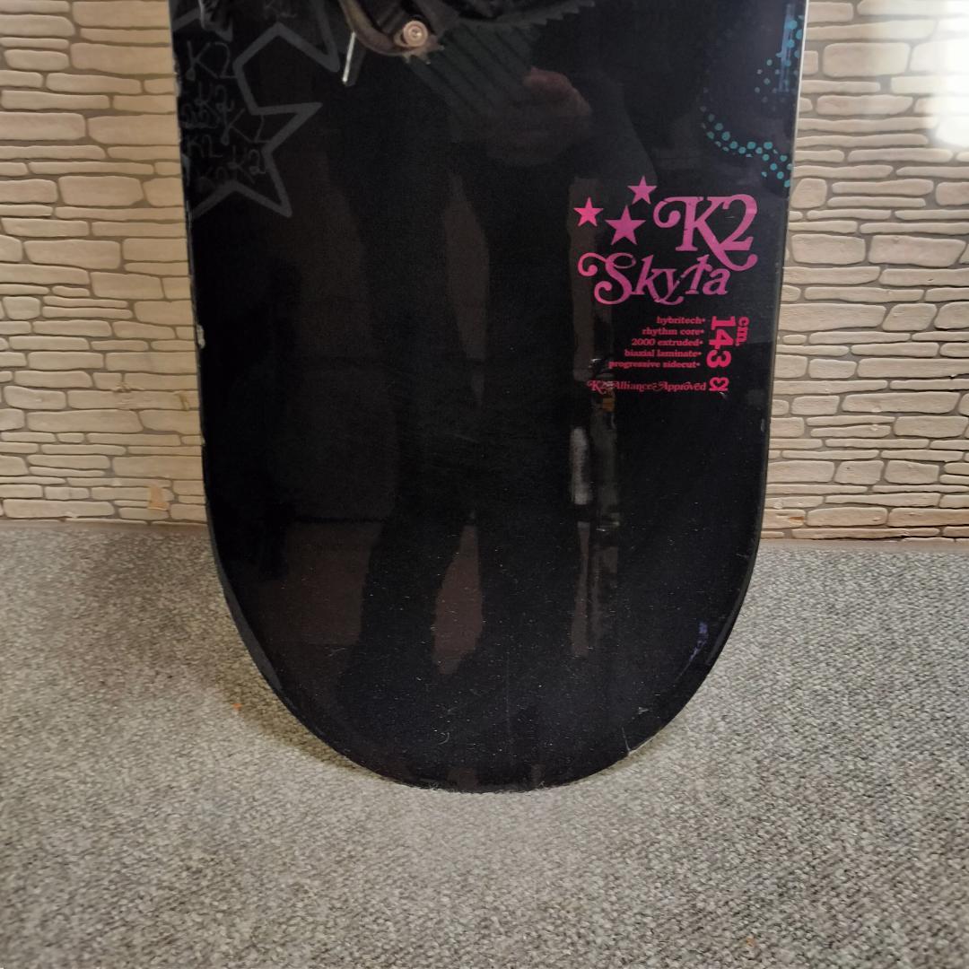 K2 Skyta 143cm × K2 ビンディング レディース