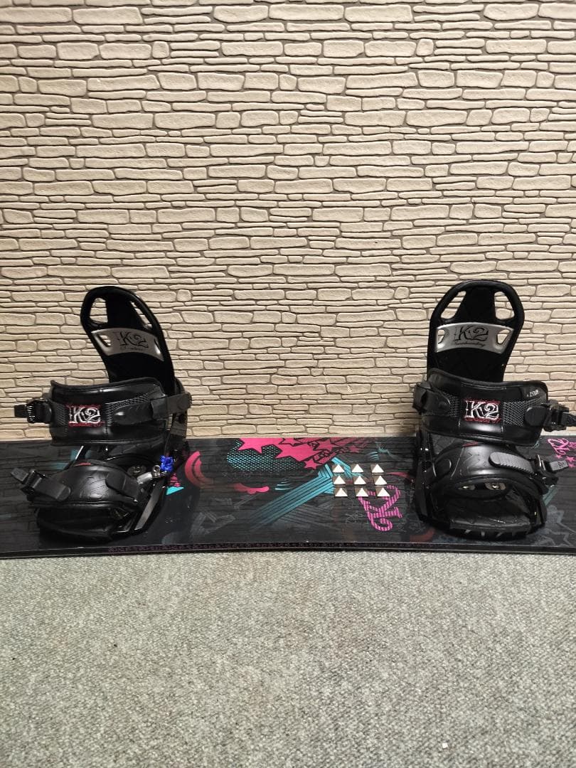 K2 Skyta 143cm × K2 ビンディング レディース