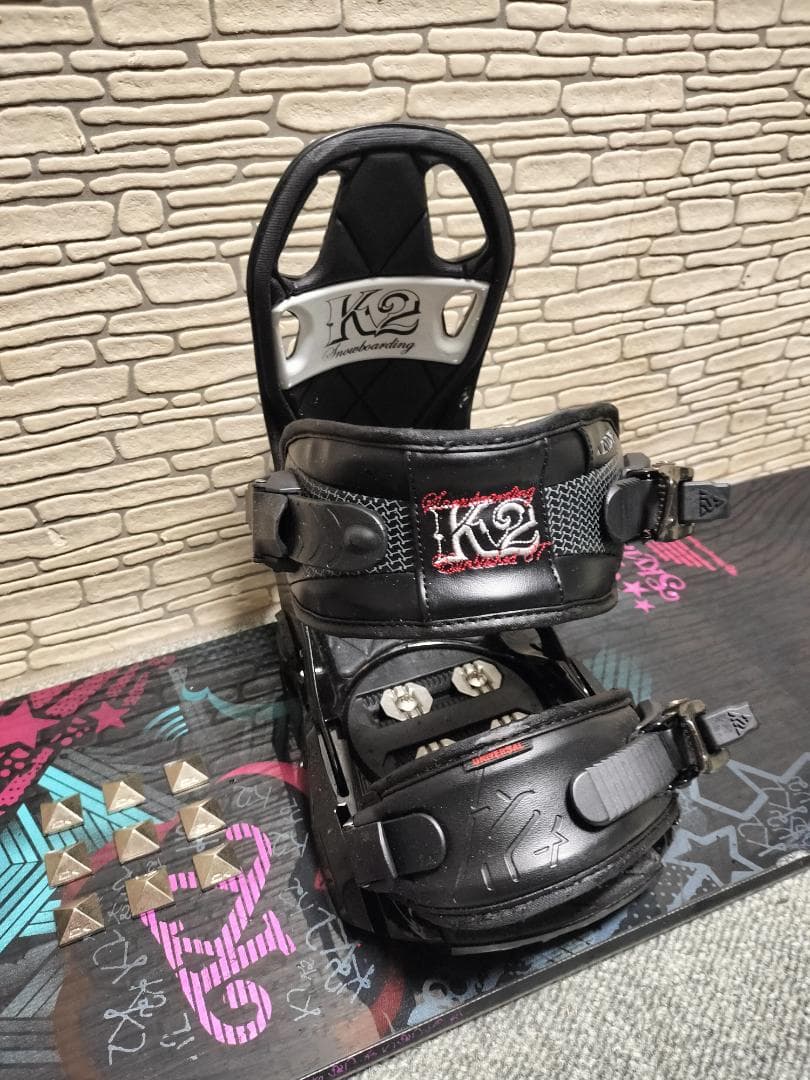 K2 Skyta 143cm × K2 ビンディング レディース