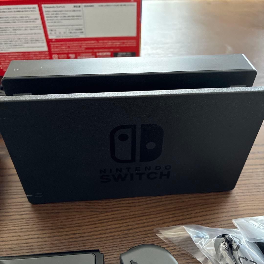 Nintendo Switch ニンテンドースイッチ 本体 グレー ソフト付き
