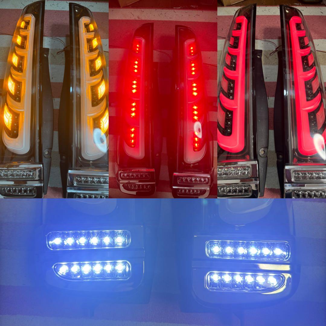 ワンオフ ノア ヴォクシー エスクァイア 流れる テールランプ テール