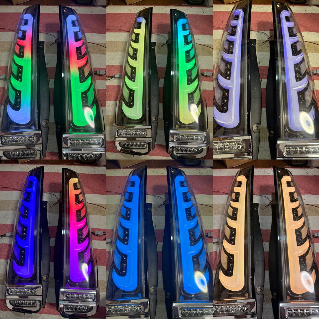 ワンオフ ノア ヴォクシー エスクァイア 流れる テールランプ テール