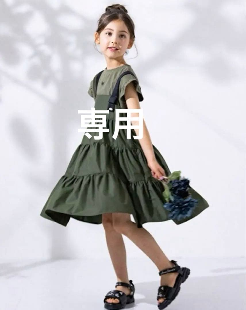 専用　アナスイミニ　短丈Tシャツ＋ジャンパースカート　140