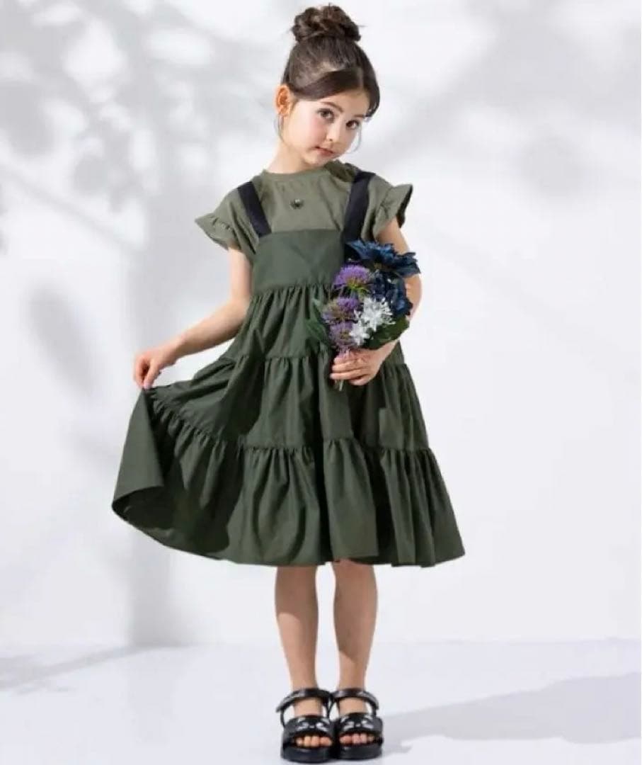 専用　アナスイミニ　短丈Tシャツ＋ジャンパースカート　140