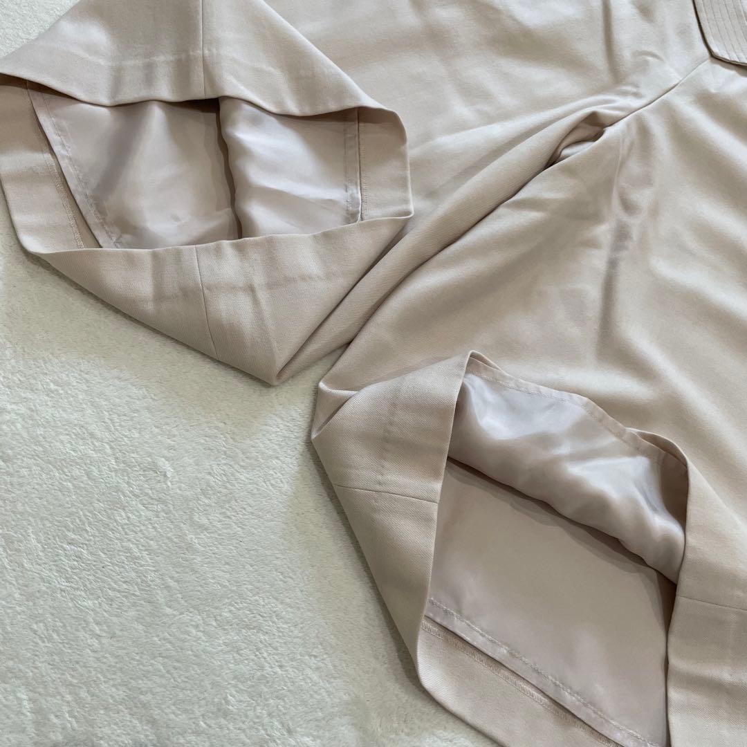 ANAYI アナイ　ワイドパンツ　キュロットパンツ　ガウチョ　ベージュ　タグ付き