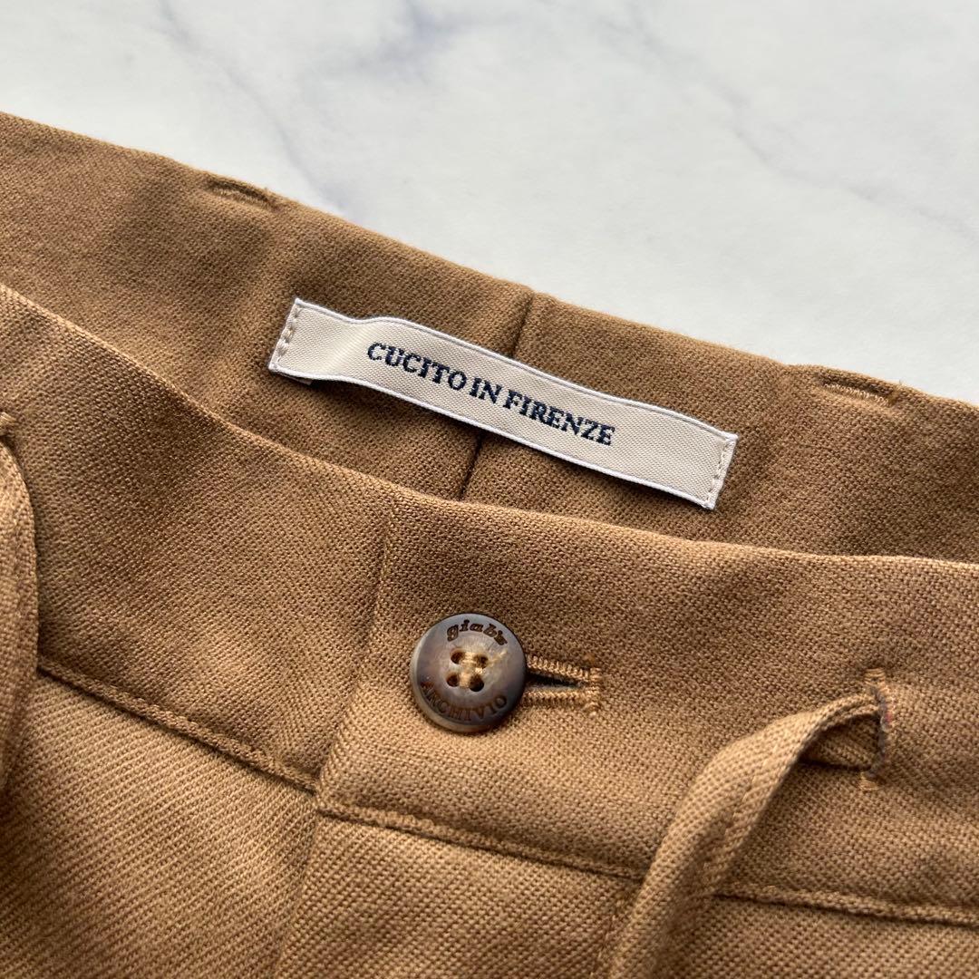 美品✨　ジャブスアルキヴィオ　マサッチョ　スラックス　ドローコード　イタリア製