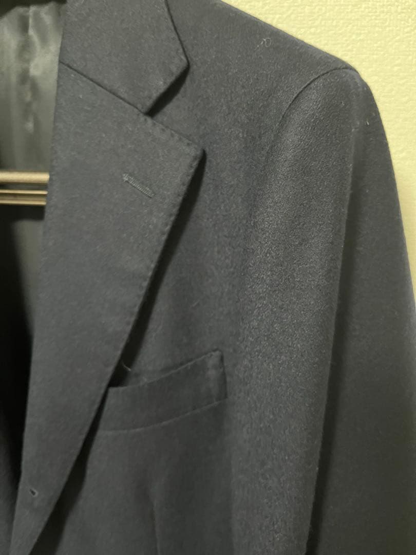 【SHIPS】 ロロピアーナ　ウールカシミア　テーラードジャケット　サイズ48