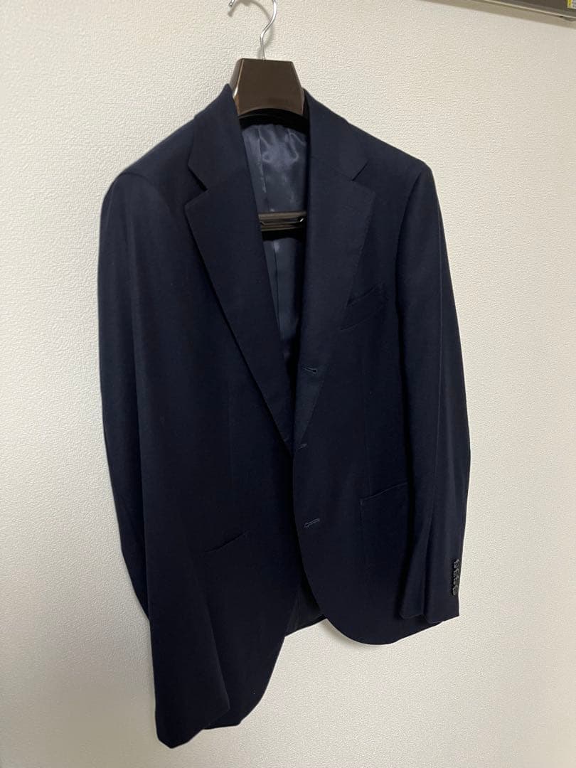 【SHIPS】 ロロピアーナ　ウールカシミア　テーラードジャケット　サイズ48