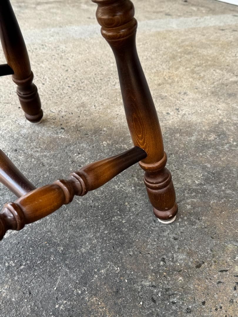 【良品】 キツツキ/アームウィンザーチェア_A　飛騨産業　籐タイプ　ヴィンテージ