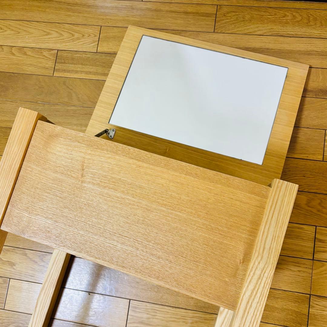 美品　無印良品 ドレッサー スツール付き 廃盤品