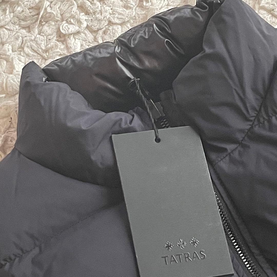 【美品】TATRASリバーシブル ダウンベストタグ付