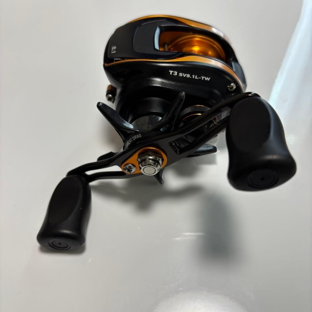 Daiwa T3 SV 8.1Ｌ-TW 左巻き　ベイトリール