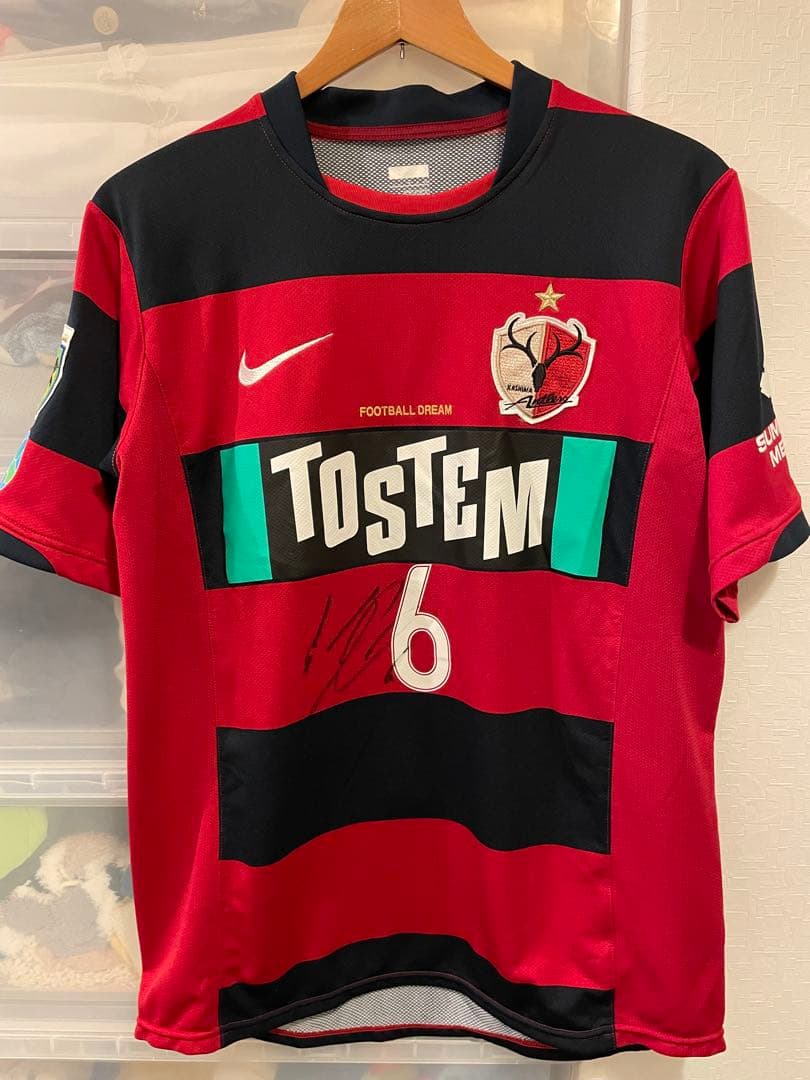 正規品 2008 鹿島アントラーズ レプリカユニフォームSサイズ