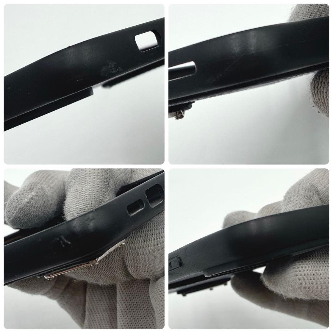 美品 プラダ iPhone14Pro スマホケース サフィアーノレザー 三角ロゴ