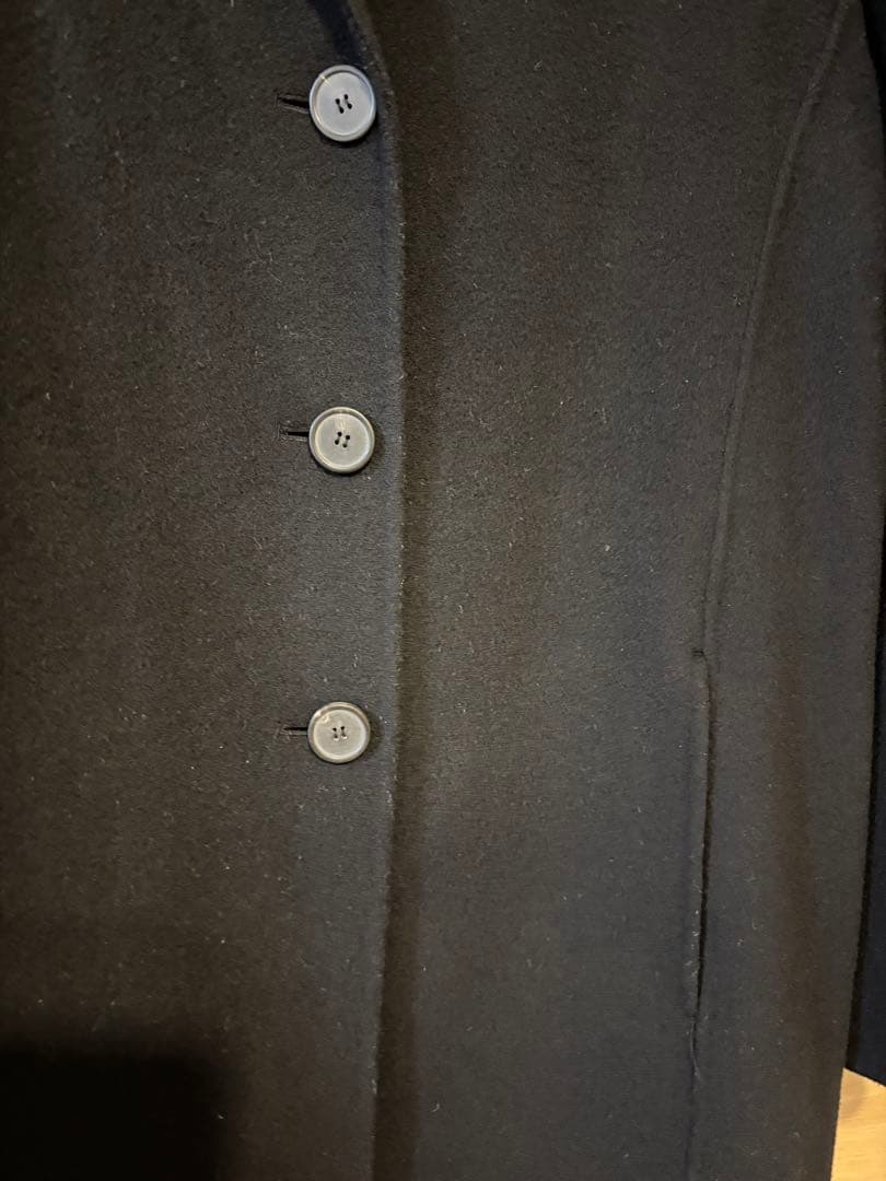 Acne Studios ブラック チェスターコート 36 ウール100% 黒