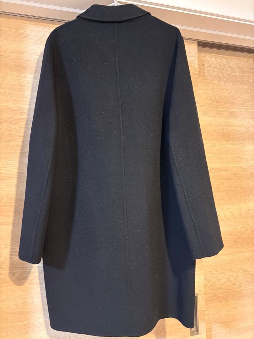 Acne Studios ブラック チェスターコート 36 ウール100% 黒