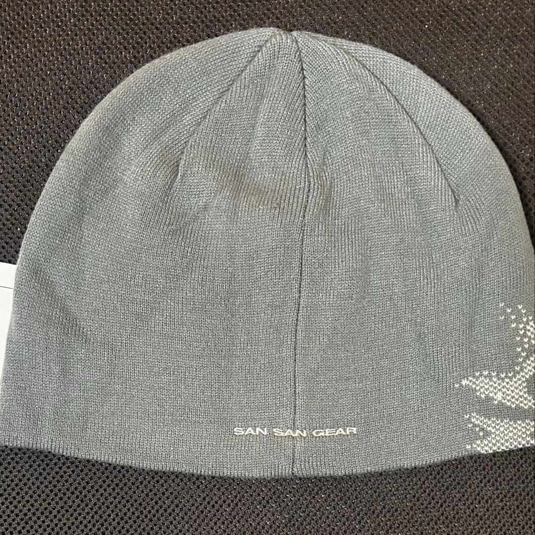 sansangear グレー ニット帽　サイズ2