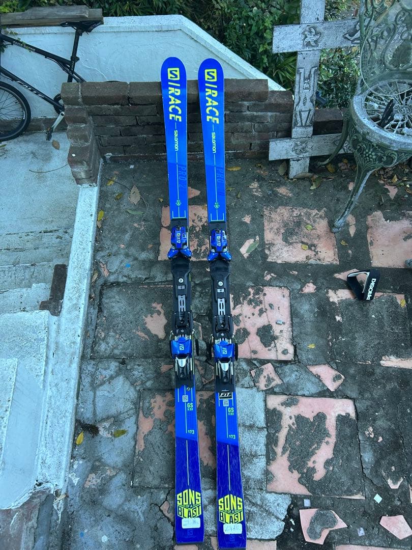 Salomonスキー板　GS 173cm R20.0