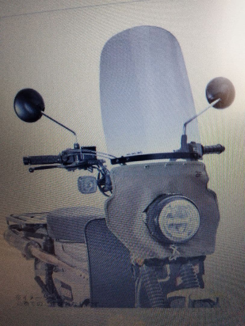 旭風防ハンターカブCT１２５JA55JA65用　スクリーン（カーキたれ)未使用品