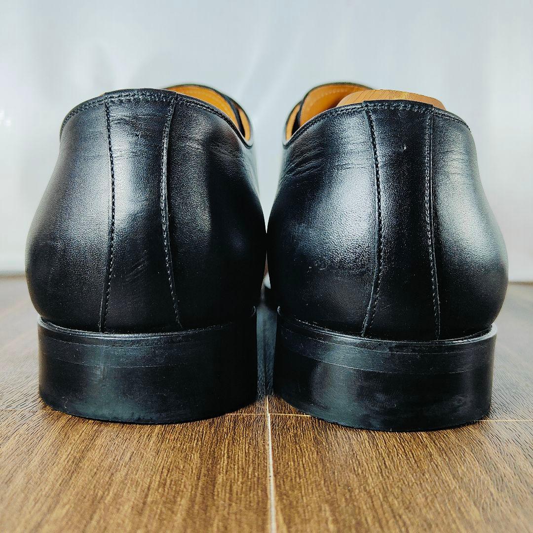 【極美品】SCOTCH GRAIN　日本製　高級プレーントゥシューズ　正規品本革