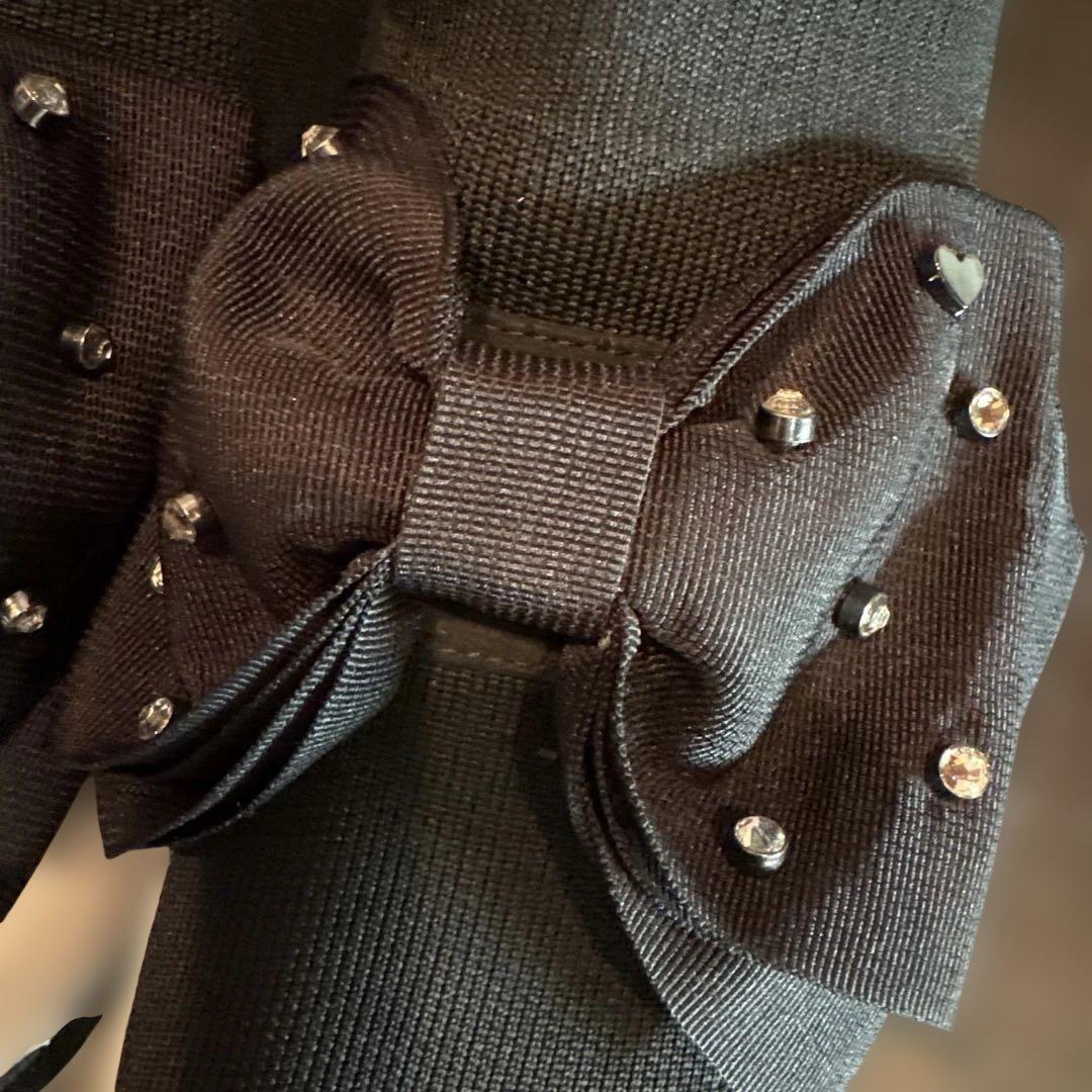 DIANA リボン ニットスニーカー