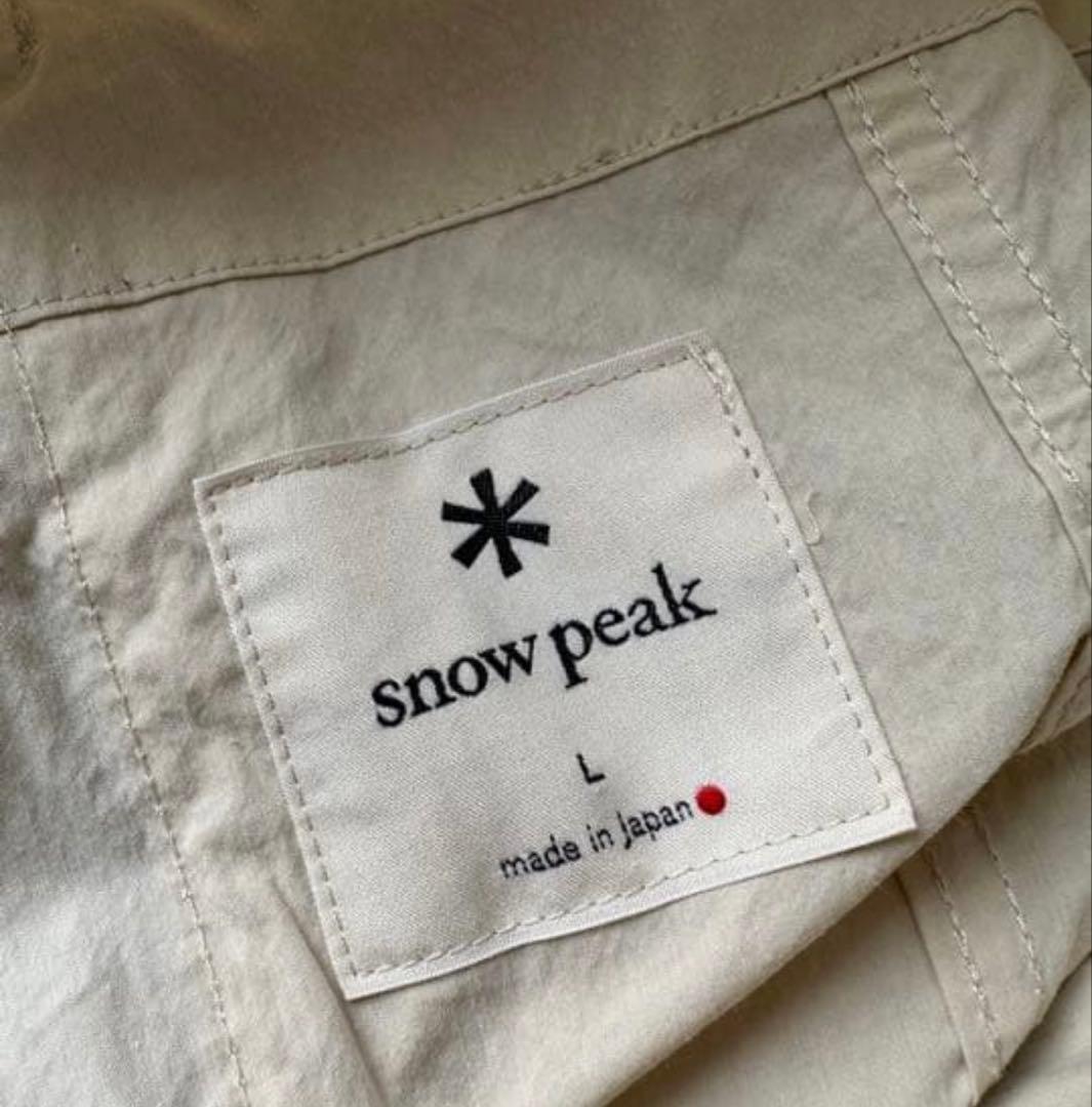 スノーピーク　ワークパンツ　Lサイズ