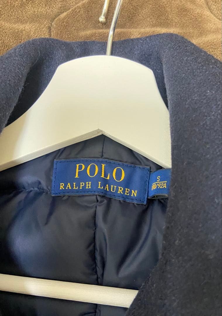 シ*ー様 【高級】ラルフローレン ダウンPコート　メルトンウール×ホワイトダッグ