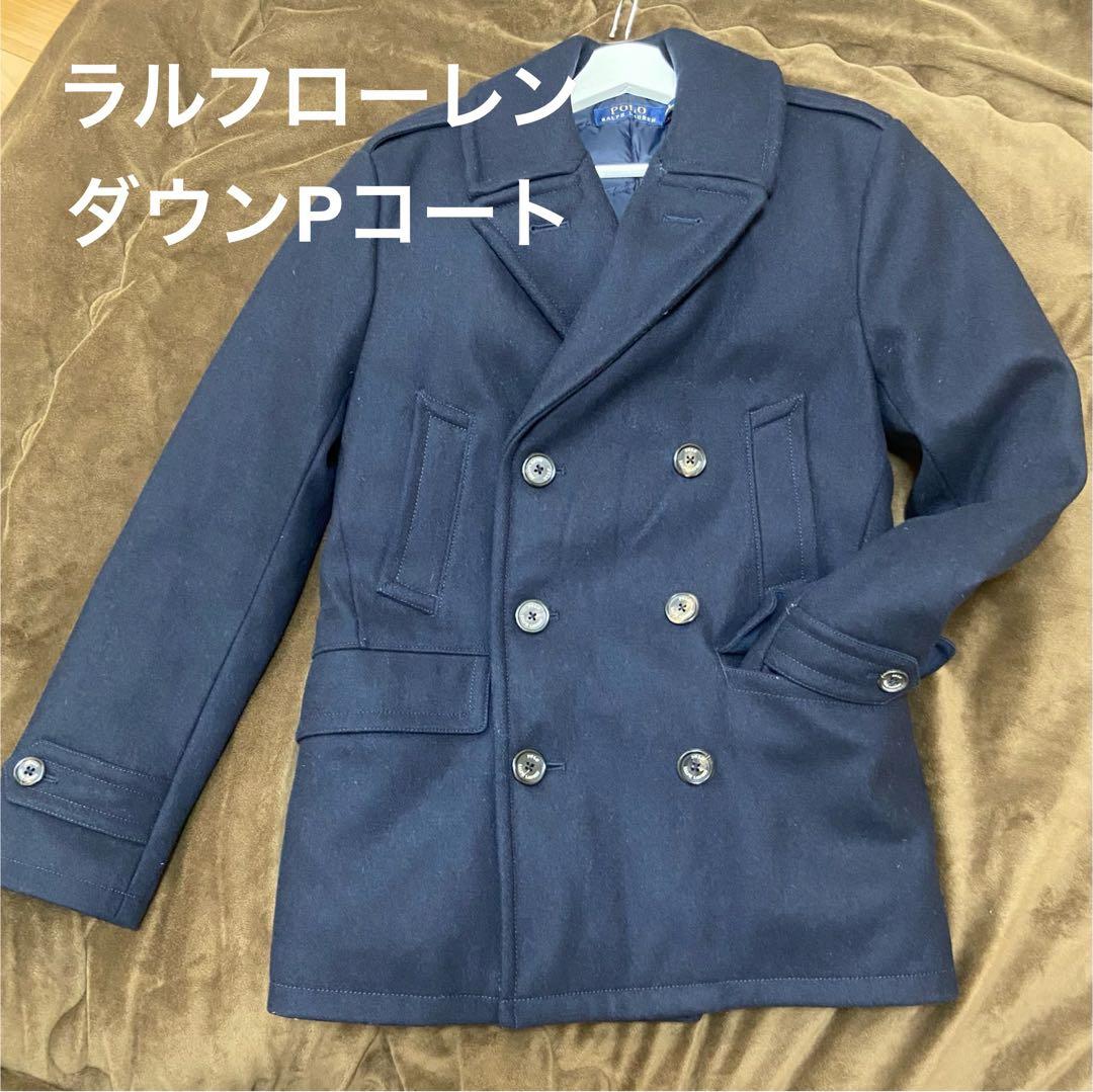 シ*ー様 【高級】ラルフローレン ダウンPコート　メルトンウール×ホワイトダッグ