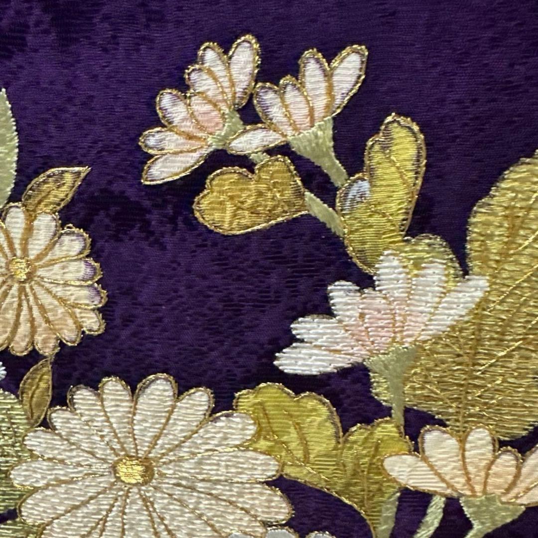 夜桜♡豪華刺繍 振袖フルセット 濃紫 枝垂れ桜 Sサイズ 成人式 小柄な方