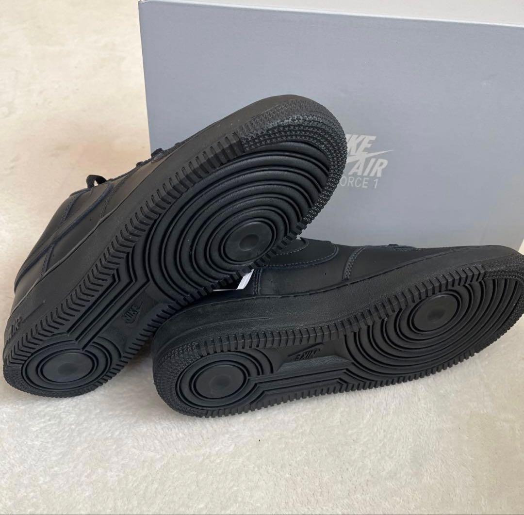 エアフォース1 黒 ジュニアシューズ