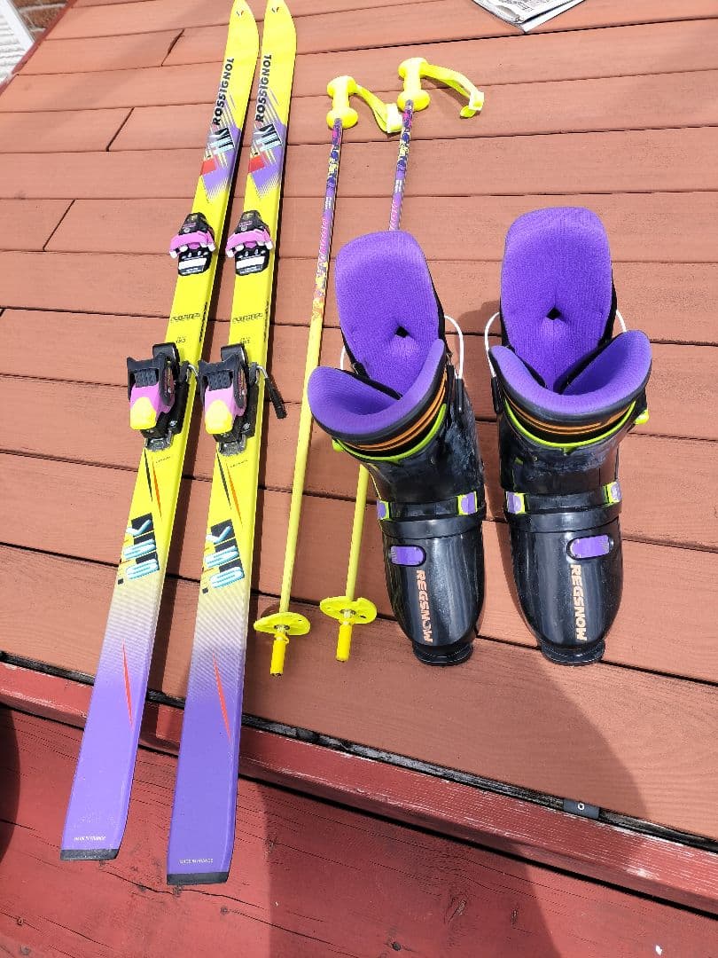 しいれいさん専用　Rossignol RS 909 スキーセット【ビンテージ⠀】