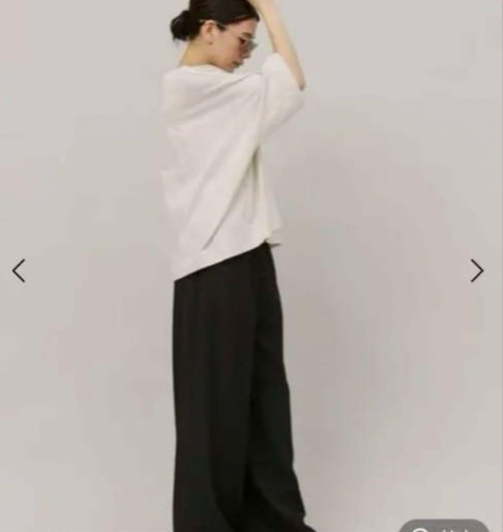 カレンソロジー ウールポプリンパンツ