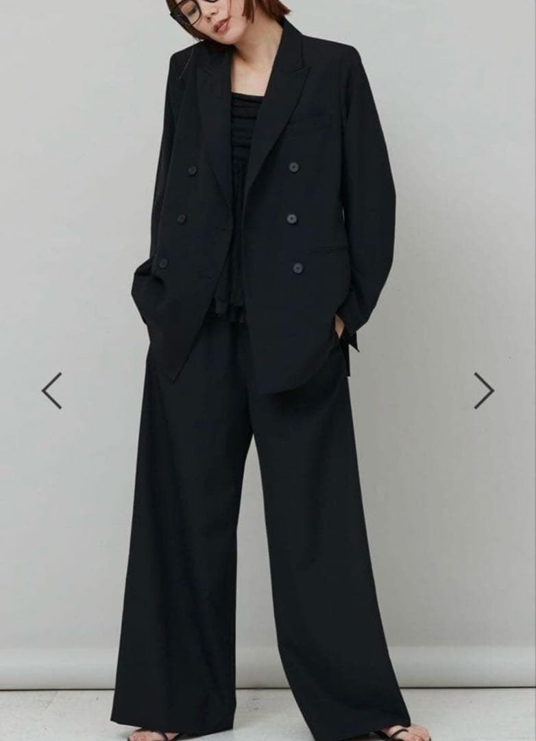 カレンソロジー ウールポプリンパンツ