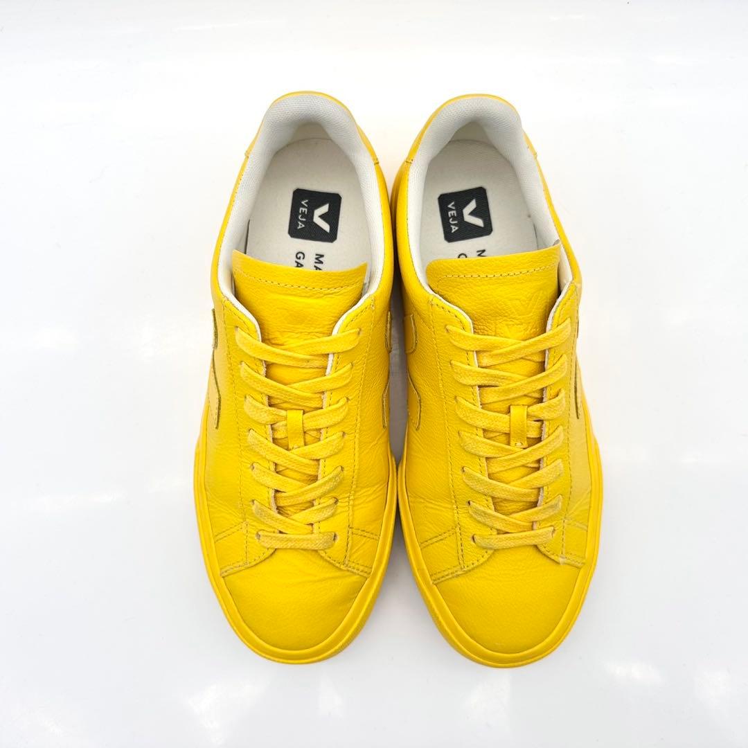 【希少】ヴェジャ カンポ イエロー レザー マンサーガブリエル 限定コラボ