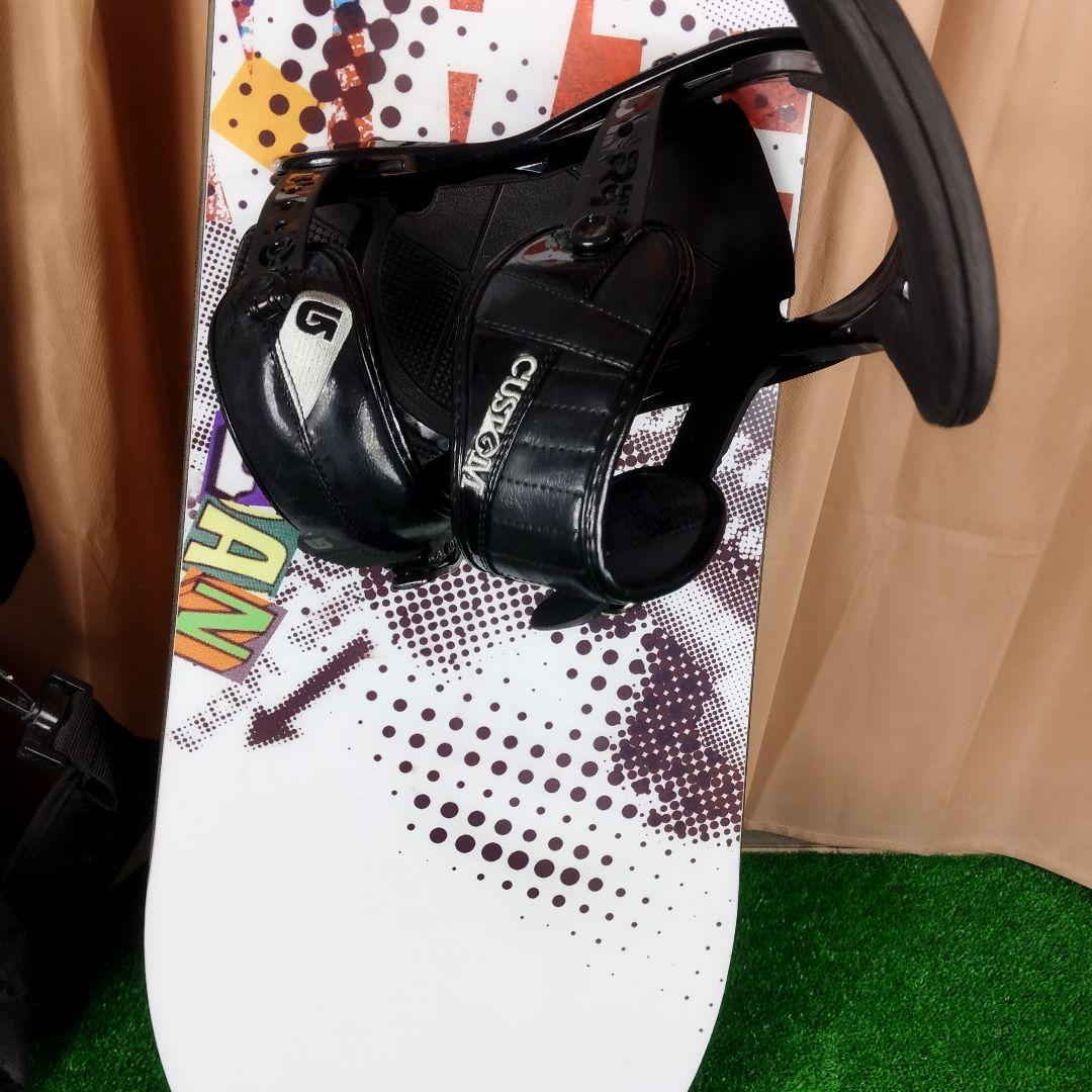 スノーボード　ELAN　BURTON　ビンディング　バッグセット